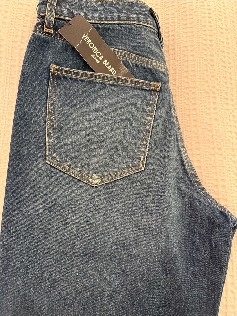 VERONICA BEARD Taylor Wide-Leg in City Blast Size 28 - Picture 6 of 8